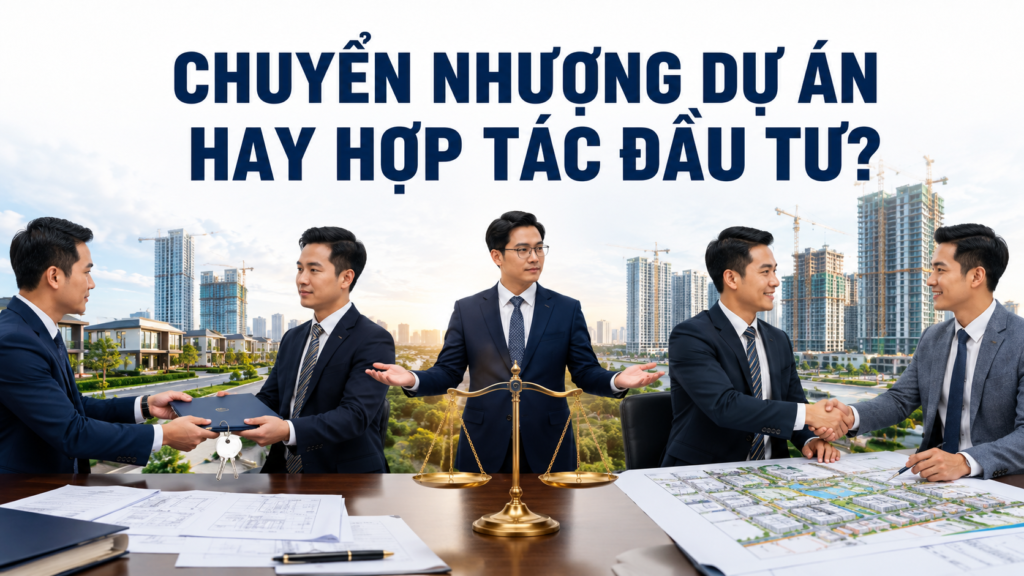 chuyển nhượng dự án hay hợp tác đầu tư