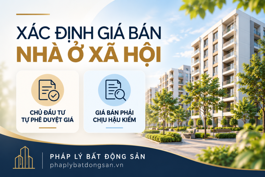 Xác định giá bán nhà ở xã hội và cơ chế hậu kiểm giá