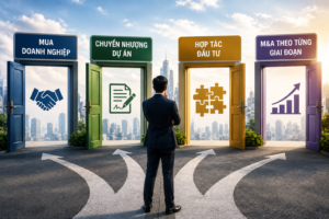 Các phương án M&A dự án bất động sản
