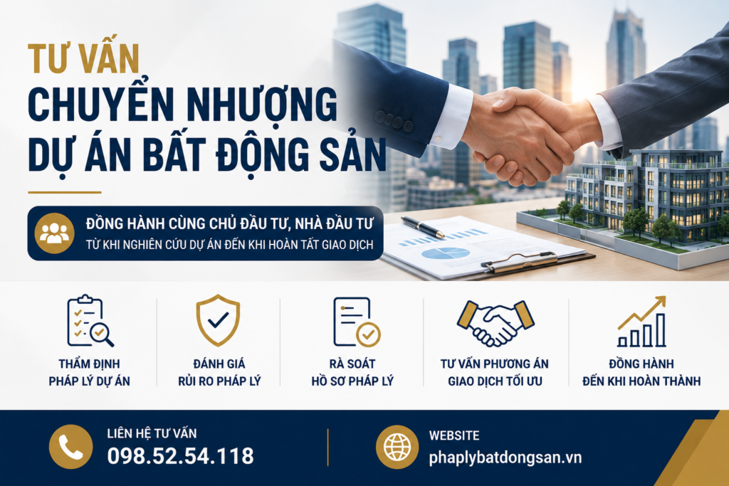 chuyển nhượng dự án bất động sản