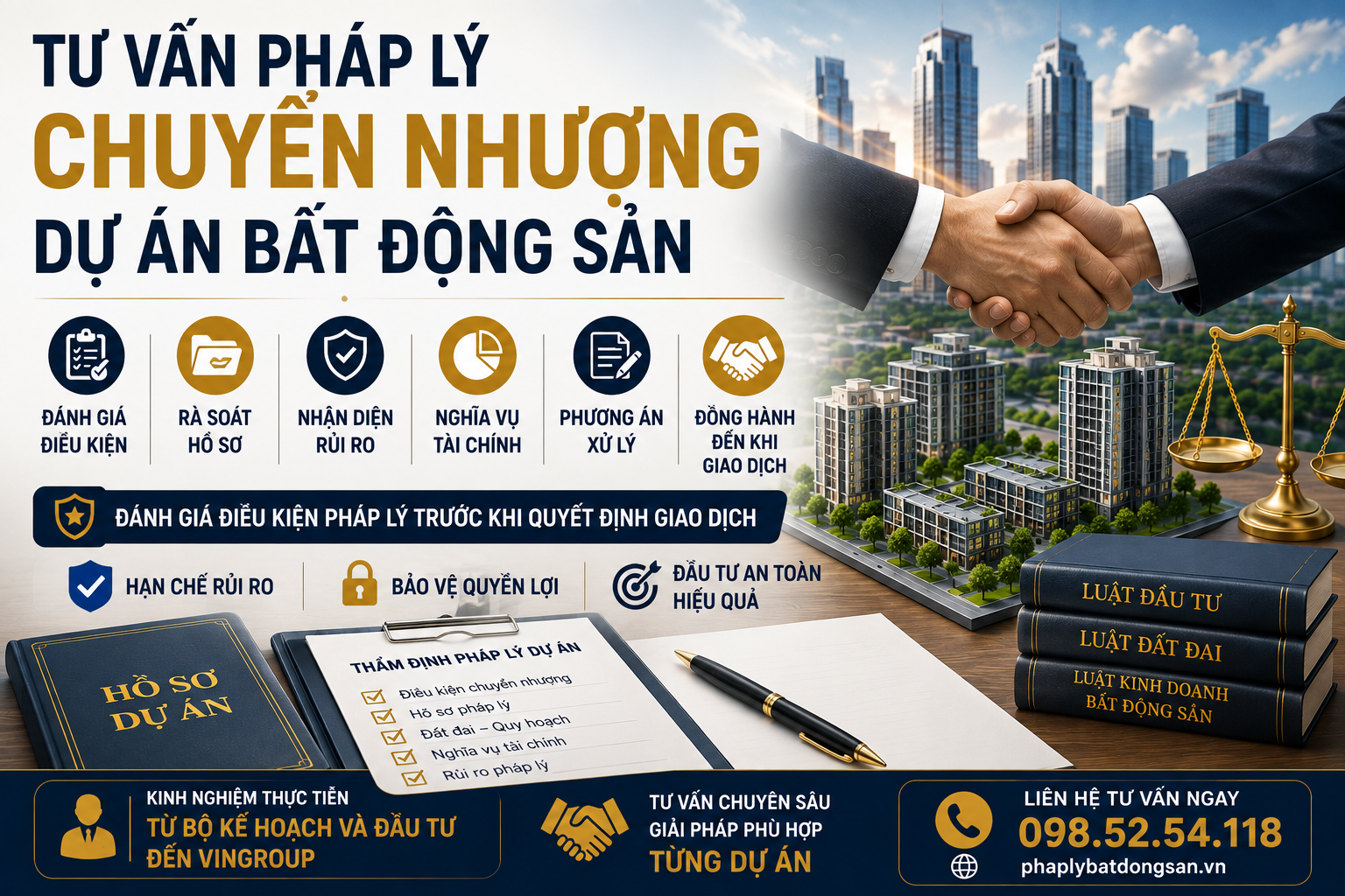 Điều kiện chuyển nhượng dự án bất động sản